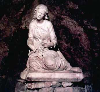 Grotte de la Sainte-Baume - Statue de Sainte-Marie-Madeleine