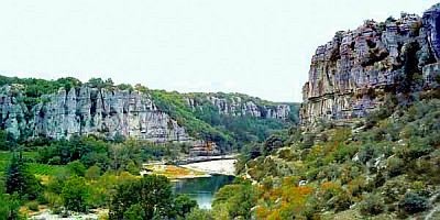 Landscape near Balazuc