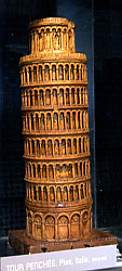 Model of Pisa tower (Italy)