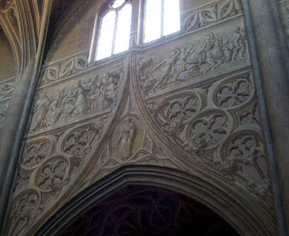 Trompe-l'oeil of Chambéry cathedral - view n°2