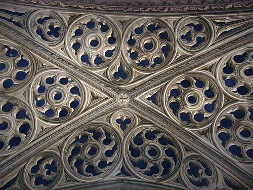 Plafond de la cathédrale de Chambéry - vue n°2