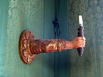 Fléchères castle - Candlestick