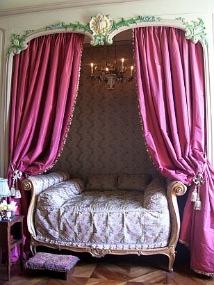 Fléchères castle - Ottoman bed