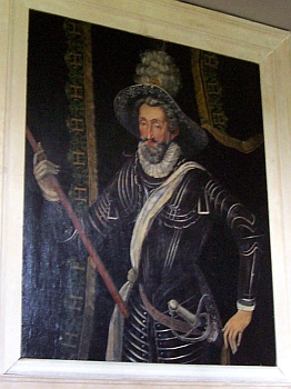 Fléchères castle - Portrait of Henry IV