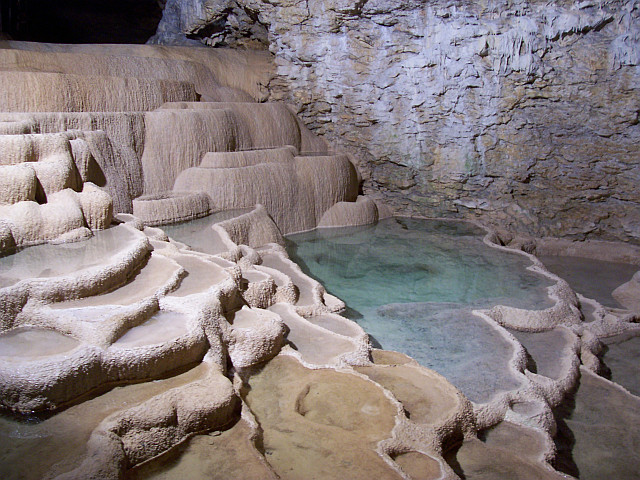 Balme caves - Pools