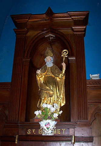 Saint-Bonnet-le-froid - Statue of St. Bonnet