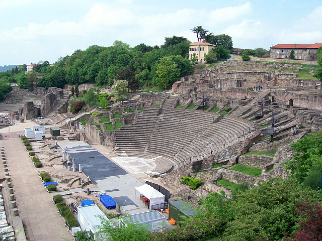 Lyon - Gallo-roman amphitheatre of Fourviere