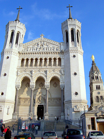 Fourviere basilica and Mary's chapel