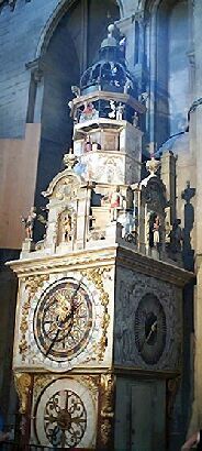 Astronomical clock in St. John's cathedral