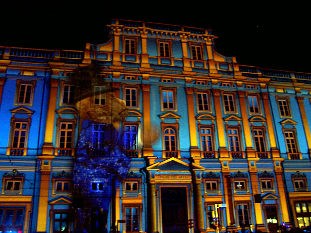 Illuminations in Lyon - St Peter palace (2008)