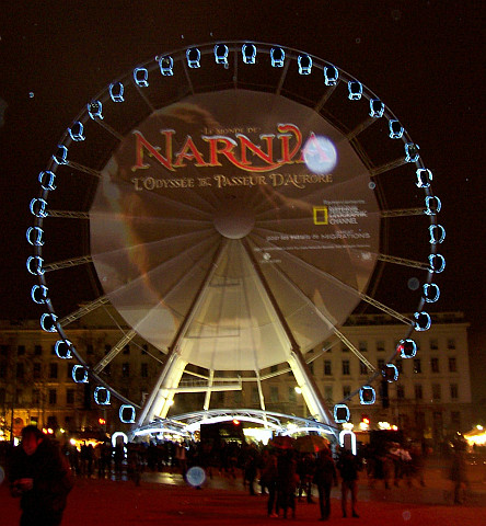 Illuminations de Lyon - Grande roue (2010)