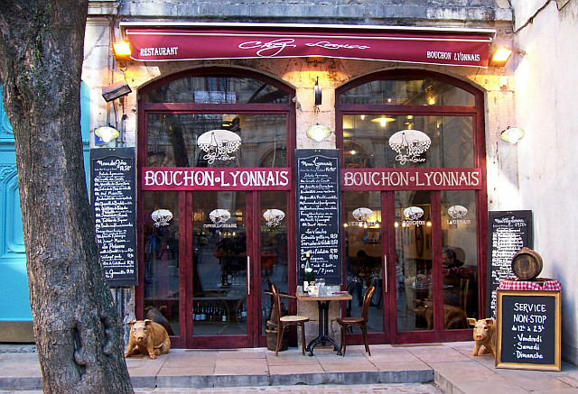 Old Lyon - Bouchon (old Lyon restaurant)