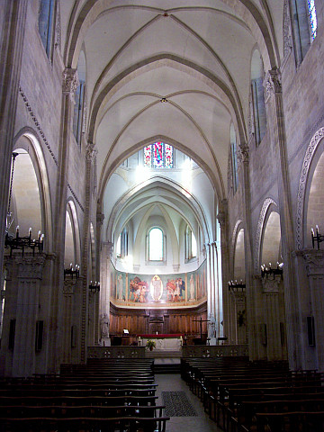 St. Paul's church of Lyon - Nave