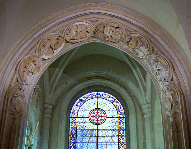 St. Paul's church of Lyon - Sculptures of musician angels