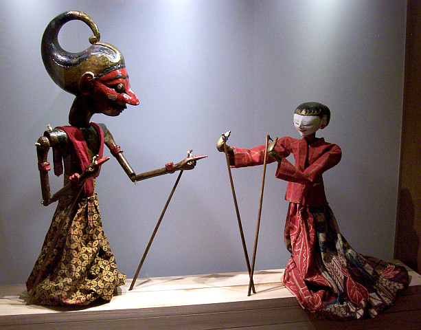 Gadagne museum - Puppets from Java (19th century)