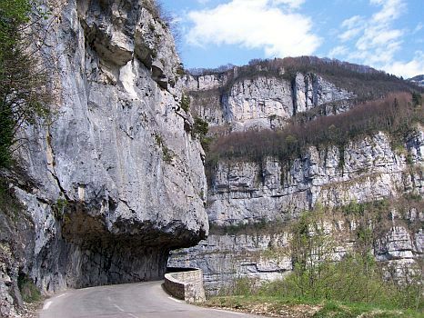 Vercors - Road to Bourne gorges