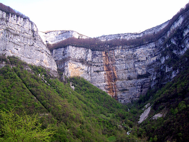 Vercors - Waterfall near Choranche